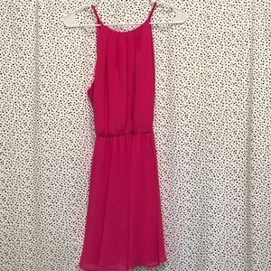 LUSH hot pink summer dress